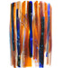 Meyda Tiffany - 117012 - LED Wall Sconce - Metro Fusion - Amber/Beige/Smoke/Irid Blue