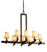 Meyda Tiffany - 118284 - Eight Light Chandelier - Dante