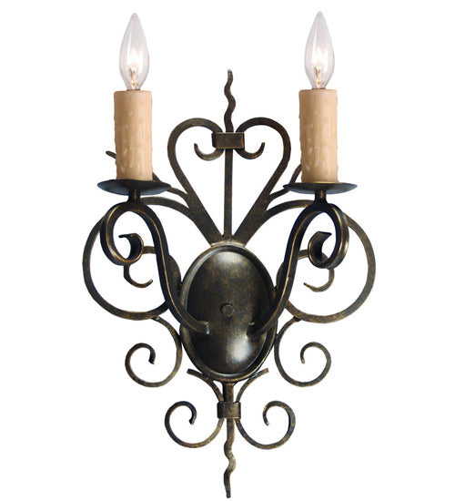 Meyda Tiffany - 120137 - Two Light Wall Sconce - Kenneth