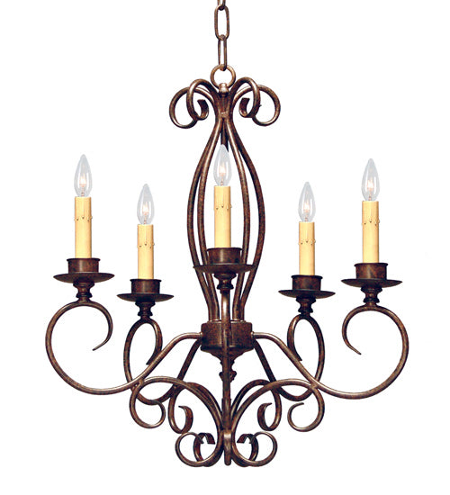 Meyda Tiffany - 120247 - Five Light Chandelier - Elisha