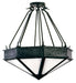 Meyda Tiffany - 120259 - Four Light Pendant - Rock - Timeless Bronze