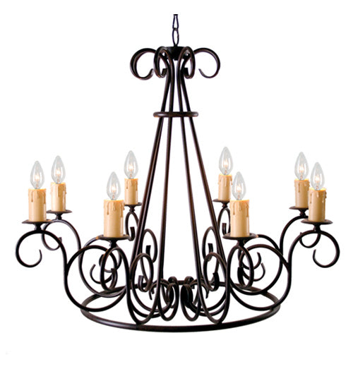 Meyda Tiffany - 120307 - Eight Light Chandelier - Marguerite