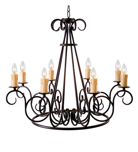 Eight Light Chandelier