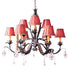 Meyda Tiffany - 120769 - Nine Light Chandelier - Slenderleaf - Crystal