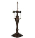 Meyda Tiffany - 130100 - Two Light Table Base - Ilona - Mahogany Bronze