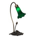 Meyda Tiffany - 13716 - One Light Accent Lamp - Green Pond Lily - Mahogany Bronze