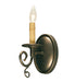 Meyda Tiffany - 146374 - Wall Sconce - Melodie - Craftsman Brown