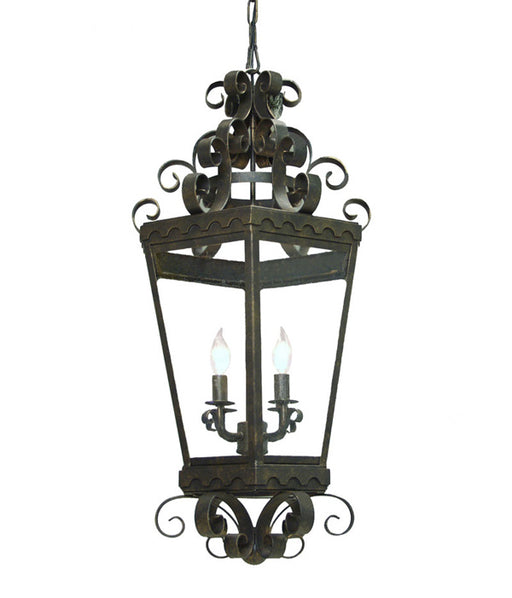 Meyda Tiffany - 150718 - Three Light Pendant - Cadenza - Nickel