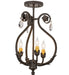 Meyda Tiffany - 157893 - Three Light Chandelier - Antonia - Crystal