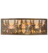 Meyda Tiffany - 162578 - Four Light Wall Sconce - Tall Pines - Antique Copper