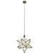 Meyda Tiffany - 162854 - LED Pendant - Moravian Star - Brushed Nickel