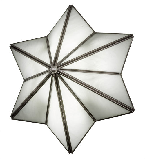 Meyda Tiffany - 164247 - LED Wall Sconce - Star - Brushed Nickel