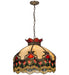 Meyda Tiffany - 164613 - Three Light Pendant - Isabella - Antique Brass