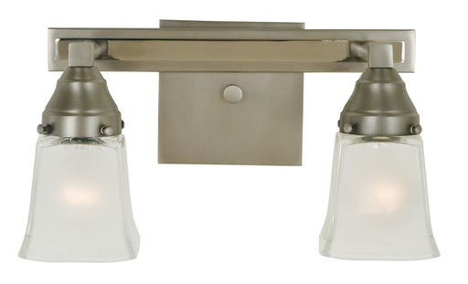 Framburg - 4772 SP/PN - Two Light Wall Sconce - Mercer - Satin Pewter with Polished Nickel