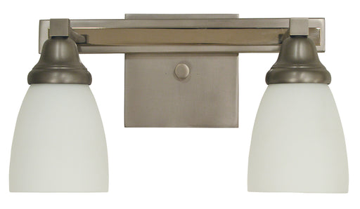 Framburg - 4782 SP/PN - Two Light Wall Sconce - Mercer - Satin Pewter with Polished Nickel