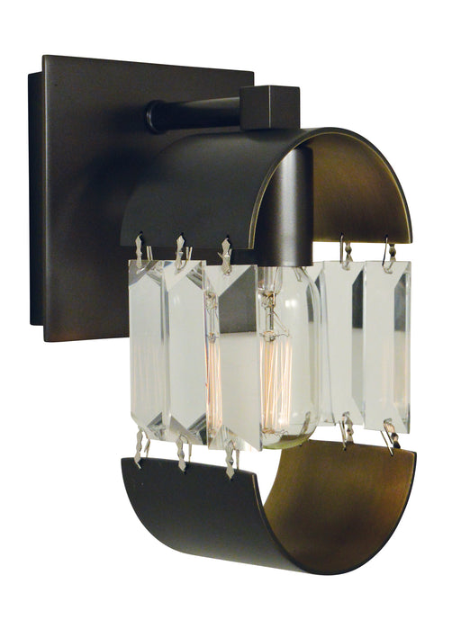 Framburg - 5011 MB/HB - One Light Wall Sconce - Josephine - Mahogany Bronze with Harvest Bronze Accents