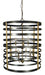 Framburg - 5098 MB/AB - Nine Light Foyer Chandelier - Pastoral - Mahogany Bronze with Antique Brass Accents