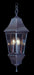 Framburg - 8738 IRON - Three Light Exterior Ceiling Mount - Normandy - Iron
