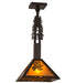 Meyda Tiffany - 165542 - One Light Pendant - Winter Pine - Oil Rubbed Bronze