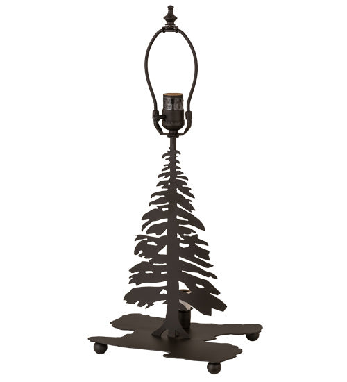 Meyda Tiffany - 165584 - Two Light Table Base - Tall Pines - Oil Rubbed Bronze