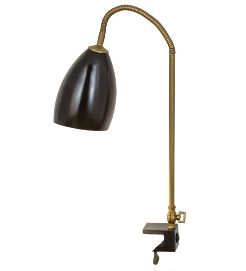 Meyda Tiffany - 167595 - One Light Swing Arm Desk Lamp - Sofisticato - Antique Brass
