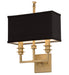 Meyda Tiffany - 172801 - Two Light Wall Sconce - Urbanite - Gold Metallic High Gloss