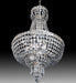 Meyda Tiffany - 174418 - Four Light Chandelier - Castiliolite Cappelli - Chrome,Crystal