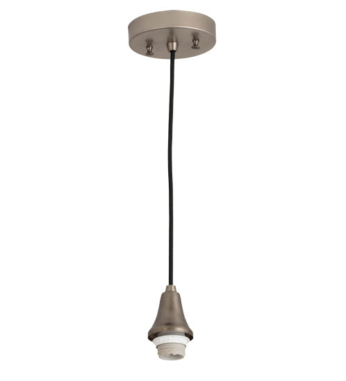 Meyda Tiffany - 178632 - One Light Pendant Hardware - Whispering Pines - Brushed Nickel