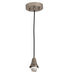 Meyda Tiffany - 178632 - One Light Pendant Hardware - Whispering Pines - Brushed Nickel