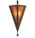 Meyda Tiffany - 180204 - One Light Wall Sconce - Desert Arrow - Rust