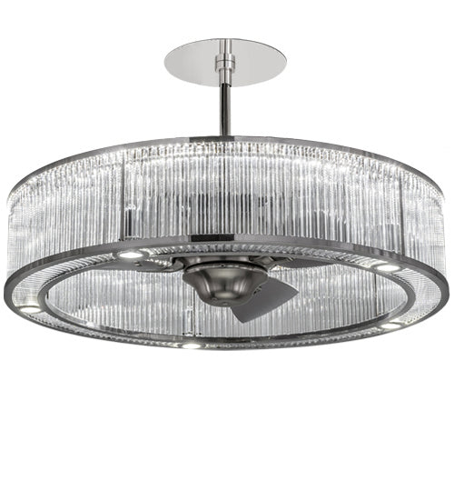 Meyda Tiffany - 182431 - LED Chandel-Air - Marquee - Polished Stainless Steel