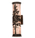 Meyda Tiffany - 190092 - Two Light Wall Sconce - Tamarack - Oil Rubbed Bronze