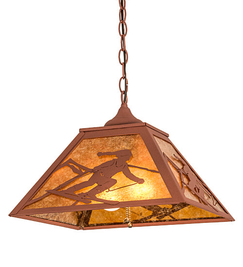 Meyda Tiffany - 190326 - Two Light Pendant - Alpine - Rust