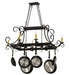 Meyda Tiffany - 195226 - Eight Light Pot Rack - Caiden