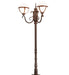 Meyda Tiffany - 200260 - Two Light Street Lamp - Bola - Rust