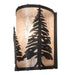 Meyda Tiffany - 200683 - One Light Wall Sconce - Tall Pines - Timeless Bronze