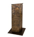 Meyda Tiffany - 213135 - Four Light Bollard - Aploks - Burnished Brass