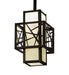 Meyda Tiffany - 217646 - LED Pendant - Quadrato - Bronze