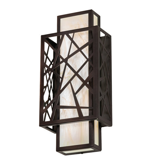 Meyda Tiffany - 217647 - LED Wall Sconce - Quadrato - Bronze