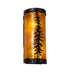 Meyda Tiffany - 217915 - Two Light Wall Sconce - Tall Pine - Mahogany Bronze