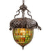 Meyda Tiffany - 217981 - One Light Pendant - Oak Leaf & Acorn - Oil Rubbed Bronze