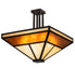 Meyda Tiffany - 218920 - Eight Light Semi-Flushmount - T`` Mission``