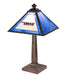 Meyda Tiffany - 219517 - One Light Table Lamp - Personalized - Craftsman Brown,Mahogany Bronze