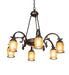 Meyda Tiffany - 219621 - Six Light Chandelier - Revival - Oil Rubbed Bronze