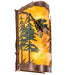 Meyda Tiffany - 219633 - Two Light Wall Sconce - Oak Leaf & Acorn - Copper Vein