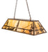 Meyda Tiffany - 219638 - Six Light Pendant - Trout & Fisherman - Antique Copper