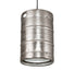 Meyda Tiffany - 219962 - One Light Pendant - Keg - Stainless Steel