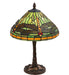 Meyda Tiffany - 220523 - One Light Table Lamp - Dragonfly - Mahogany Bronze