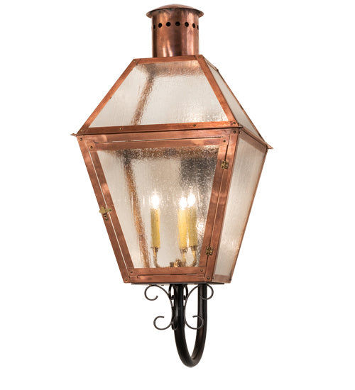 Meyda Tiffany - 220733 - LED Wall Sconce - Falmouth - Copper,Natural Brass