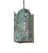 Meyda Tiffany - 222871 - One Light Pendant - Moroccan - Verdigris